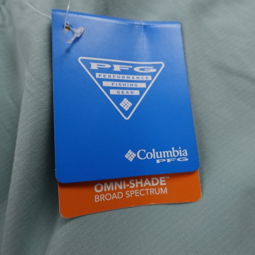 NEW Columbia Shorts Mens XL Blue PFG‎ Uncharted Omni Shade Fishing Outdoor Hike - Picture 9 of 16